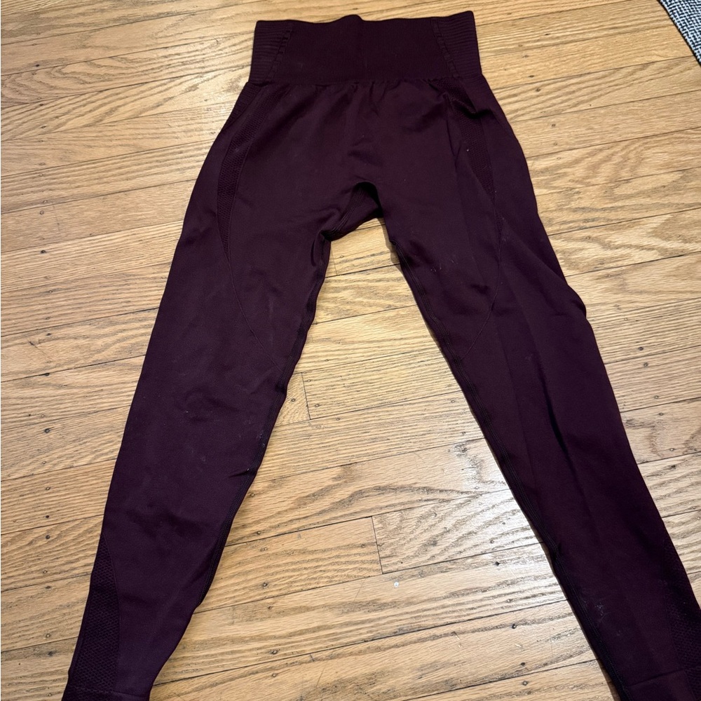 AYBL Women's Leggings - Deep Burgundy